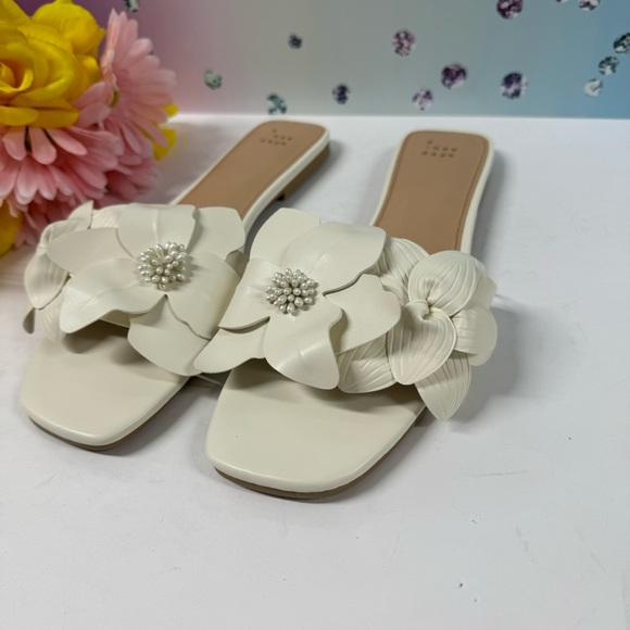 🌸SUPER SALE! FLORAL EMBELLISHED SANDALS - Picture 3 of 9